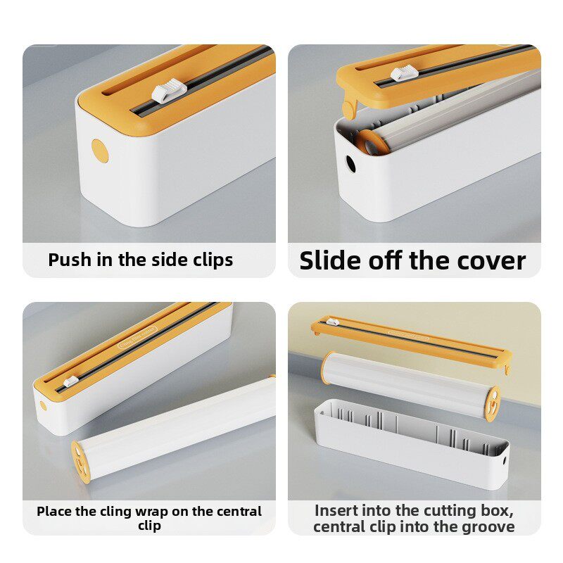 Magnetic Extra-Large Foil Cutter with Dual-Slide Blade